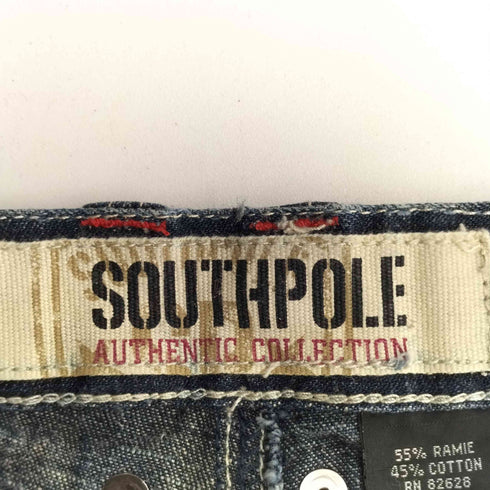 サウスポール SOUTHPOLE ステッチデニムカーゴパンツ Y2K メンズ 32