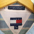 トミーヒルフィガー TOMMY HILFIGER 90~00S マルチストライプ ボタンダウンシャツ メンズ import:XL