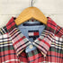 トミーヒルフィガー TOMMY HILFIGER 90-00S ロゴ刺繍 チェック柄 L/S ボタンダウンシャツ メンズ L