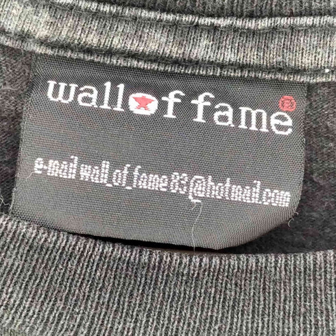 ウォールオブフェイム wall of fame 1697-1994 アーティストプリント Tシャツ メンズ
