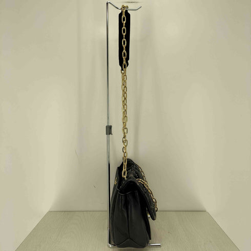 ザディグエヴォルテール ZADIG&VOLTAIRE スタッズ チェーンレザーショルダーバッグ レディース