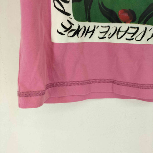 マウジー moussy 絵画プリント S/S カットソー レディース FREE