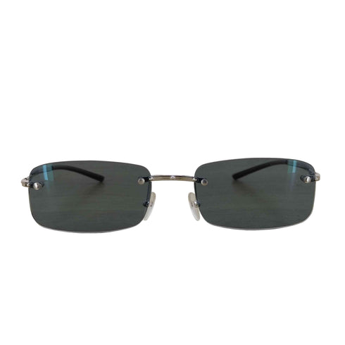 グッチ GUCCI リムレス スクエア サングラス メンズ 51□19