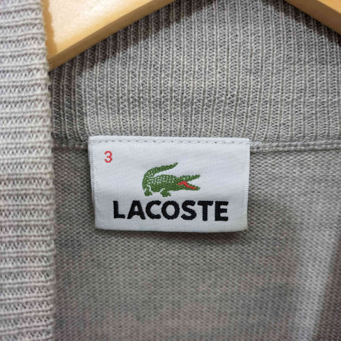 ラコステ LACOSTE アーガイル ダブルジップ ドライバーズニット メンズ JPN:3