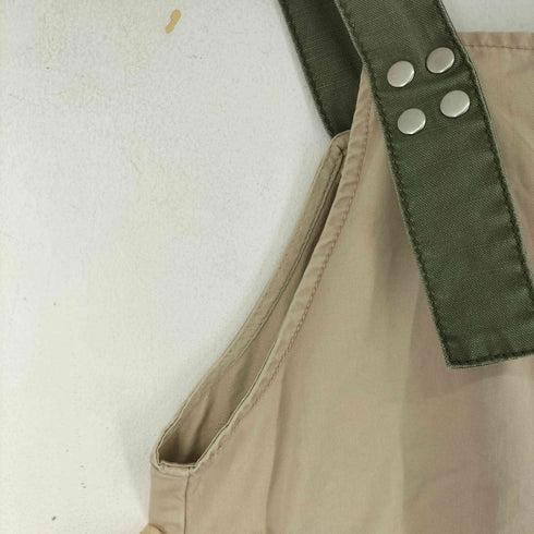 ザラ ZARA カーキ ベージュ サロペット レディース XS