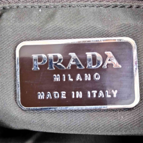 プラダ PRADA 三角プレート ナイロン ワンショルダーバッグ トートバッグ レディース