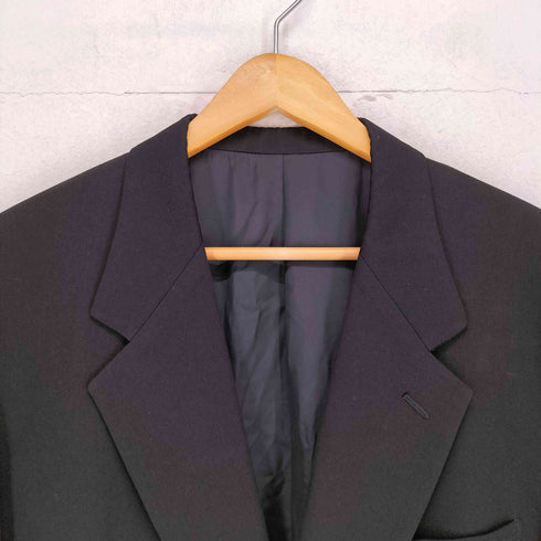 イッセイミヤケ ISSEY MIYAKE ノッチドラペル シングル ウール 100 テーラードジャケット メンズ XL