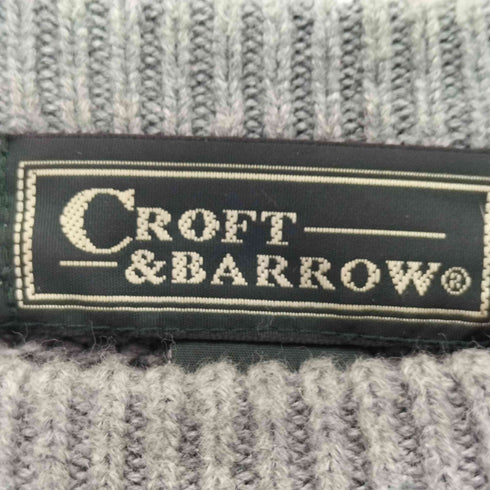 クラフトアンドバロー Croft&Barrow 90-00S クルーネックコットンニット メンズ import:XL