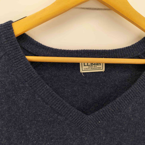 エルエルビーン L.L.Bean ウールvネックニット メンズ