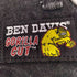 ベンデイビス BEN DAVIS メキシコ製 ゴリラカット ブラックデニム メンズ 38