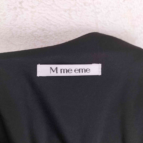 M me eme One shoulder ribbon flare onepiece ワンショルダーリボンフレアワンピース sweet レディース