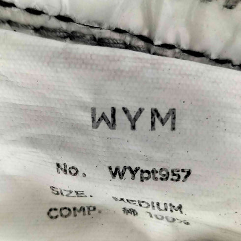 ウィムバイリドム WYM LIDNM TUCK WIDE LOOSE DENIM メンズ JPN:M