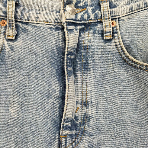 ザラ ZARA ケミカルウォッシュ ワイドテーパードジーンズ メンズ 38