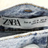 ザラ ZARA ケミカルウォッシュ ワイドテーパードジーンズ メンズ 38