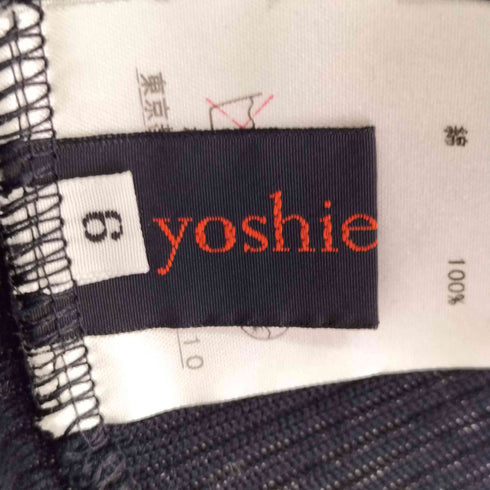 ヨシエイナバ YOSHIE INABA ボートネック L/S カットソー レディース