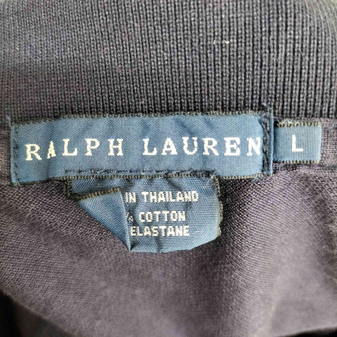 ラルフローレン RALPH LAUREN ポニー刺繍 鹿の子 S/S ポロ ワンピース レディース import:L