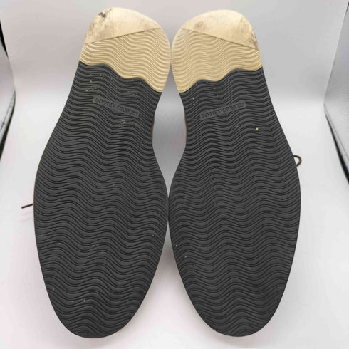 ジョルジオアルマーニ Giorgio Armani MADE IN ITALY イタリア製 パンチング レザー ドレス シューズ メンズ 10