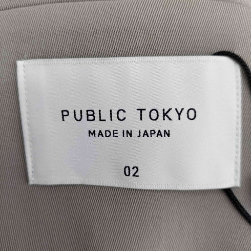 パブリックトウキョウ PUBLIC TOKYO クロップド ハーフスリーブ ジャケット レディース JPN:2