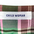 CHILD WOMAN タータンチェック ギャザー ワンピース レディース FREE