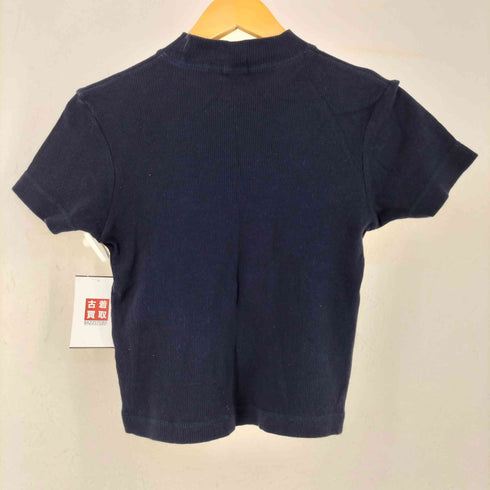 カルバンクラインジーンズ Calvin Klein Jeans 90s モックネックS/S Tシャツ レディース import:S