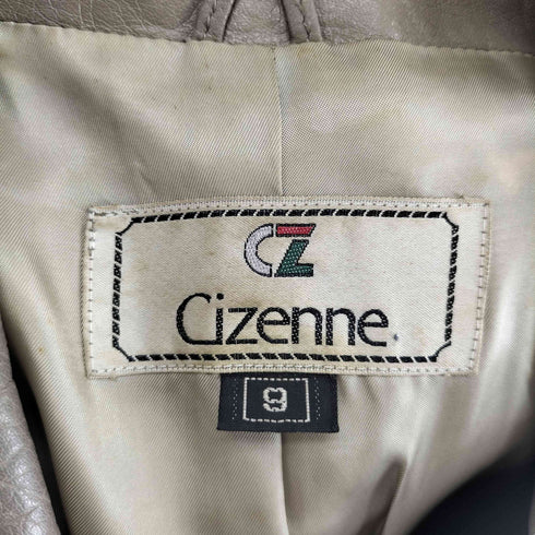 Cizenne ラムレザージャケット レディース JPN:9号
