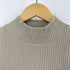 カルバンクライン CALVIN KLEIN コットン リブ編み ハイネックS/S Tシャツ レディース JPN:M