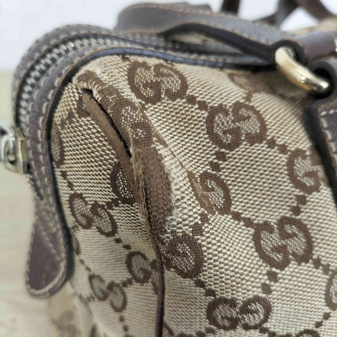 グッチ GUCCI GGキャンバス ハンドバッグ ミニボストン レディース