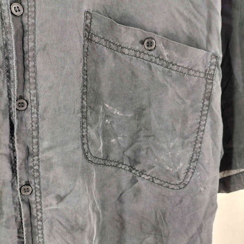 BOGARI シルク レギュラーカラーS/S シャツ メンズ JPN:S