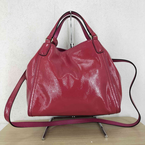 グッチ GUCCI 2WAY ソーホー フリンジ パテント ハンドバッグ ショルダーバッグ レディース