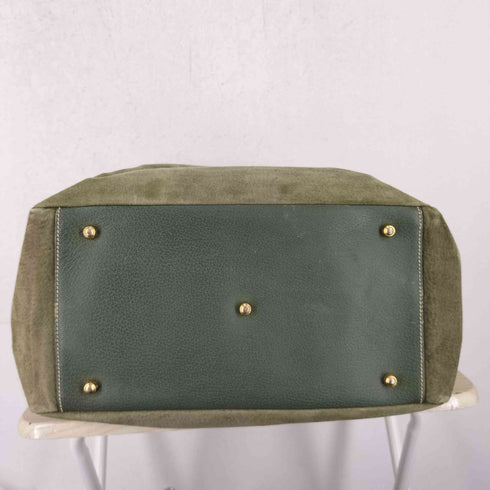 グッチ GUCCI OLD オールド スエードレザー トートバッグ レディース