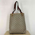 グッチ GUCCI OLD オールド GGスプリーム シェリーライン トートバッグ ハンドバッグ レディース