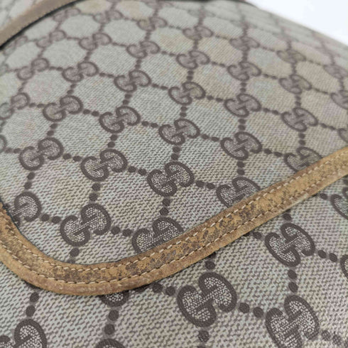 グッチ GUCCI OLD オールド GGスプリーム シェリーライン トートバッグ ハンドバッグ レディース