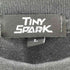 TINY SPARK Racing Grave Digger Powerful Graphic T-Shirt プリント クルーネックTシャツ メンズ import:L