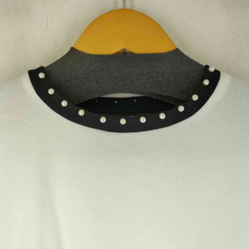 ザラ ZARA CAMISETA TRICOT PERLA レディース JPN:L