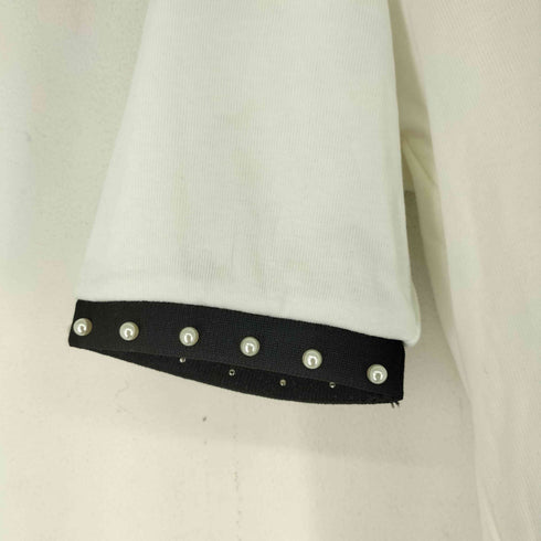 ザラ ZARA CAMISETA TRICOT PERLA レディース JPN:L