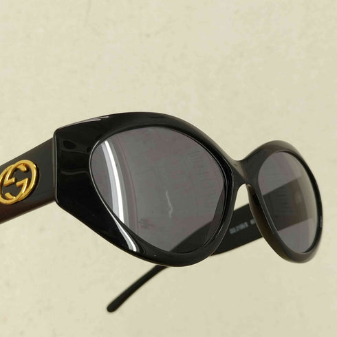 グッチ GUCCI インターロッキング GG オーバル サングラス レディース 58□13
