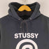 ステューシー Stussy 00S ロゴプリント プルオーバー パーカー メンズ import:L