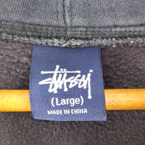 ステューシー Stussy 00S ロゴプリント プルオーバー パーカー メンズ import:L