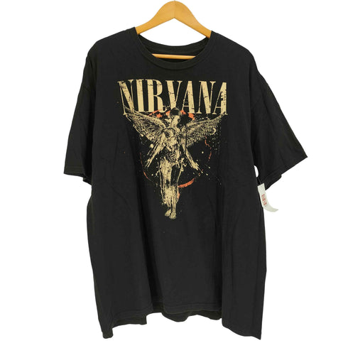 アルバム バンドプリント クルーネックTシャツ バンT メンズ