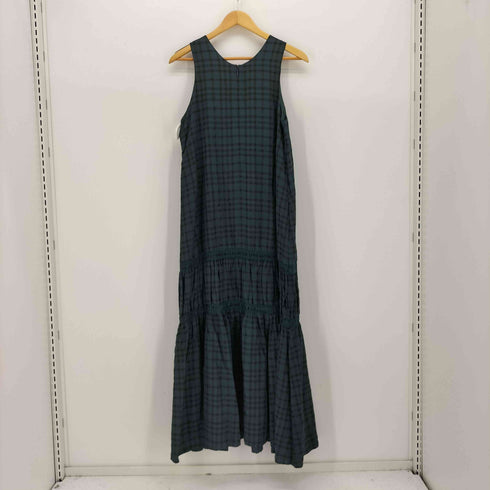 ビューティーアンドユースユナイテッドアローズ BEAUTY & YOUTH UNITED ARROWS チェックノースリーブマキシワンピース -ウォッシャブル- レディース JPN:M