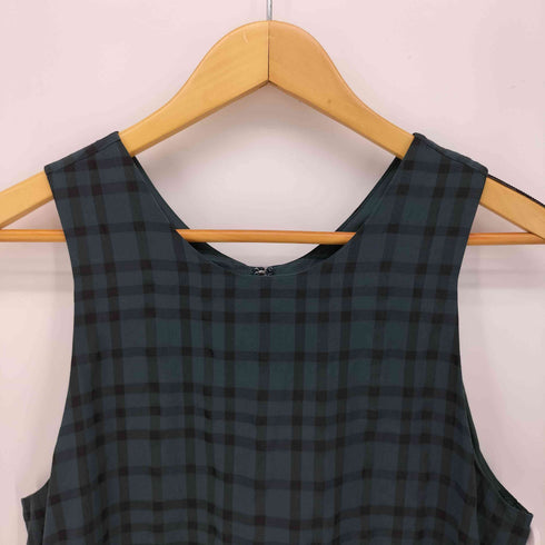 ビューティーアンドユースユナイテッドアローズ BEAUTY & YOUTH UNITED ARROWS チェックノースリーブマキシワンピース -ウォッシャブル- レディース JPN:M