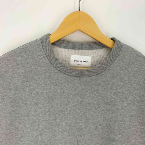 スティルバイハンド STILL BY HAND Crewneck sweat クルーネックスウェット メンズ JPN:48