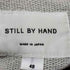 スティルバイハンド STILL BY HAND Crewneck sweat クルーネックスウェット メンズ JPN:48