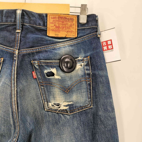 リーバイス Levis 90s ビッグE 赤耳 502 ジップフライ テーパードデニム メンズ W33L36