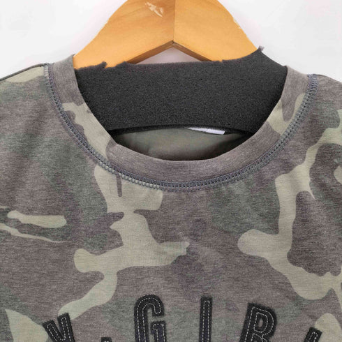 エックスガール X-girl LOGO PATCH L/S BABY TEE Y2K レディース ONE SIZE