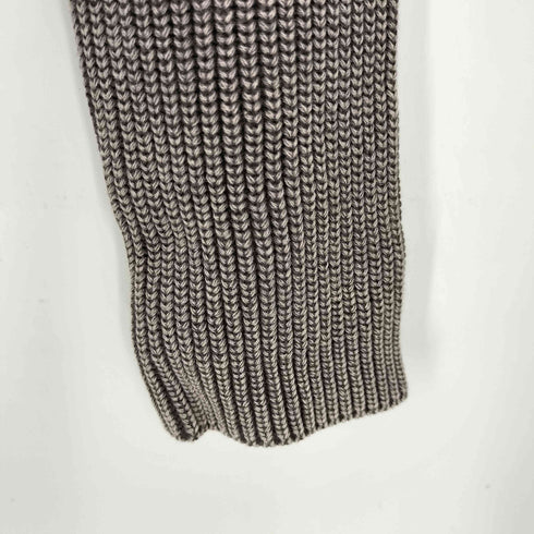 エックスガール X-girl FADED WOVEN MIX ZIP UP KNIT TOP レディース