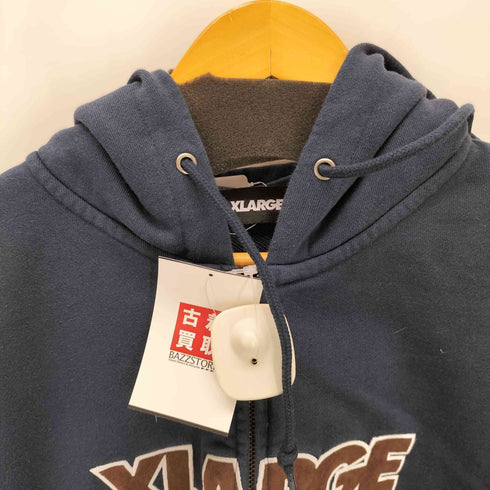 エクストララージ XLARGE STANDARD LOGO ZIP UP HOODED SWEATSHIRT メンズ M
