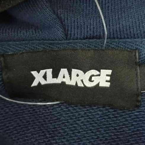 エクストララージ XLARGE STANDARD LOGO ZIP UP HOODED SWEATSHIRT メンズ M
