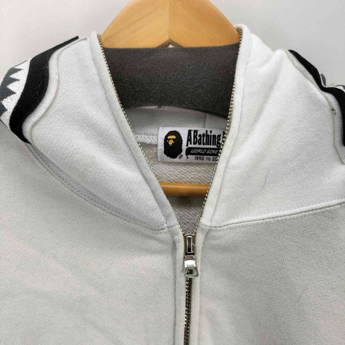 アベイシングエイプ A BATHING APE SHARK FULL ZIP HOODIE メンズ S