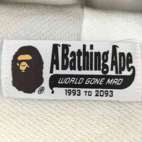 アベイシングエイプ A BATHING APE SHARK FULL ZIP HOODIE メンズ S